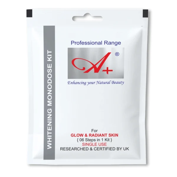 A+ Whitening Monodose Facial Kit (One Time Use)