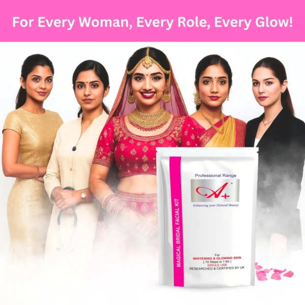 A+ Magical Bridal Facial Kit (10 Steps in 1 Kit)