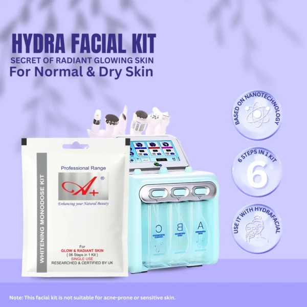 A+ Whitening Monodose Facial Kit (One Time Use)