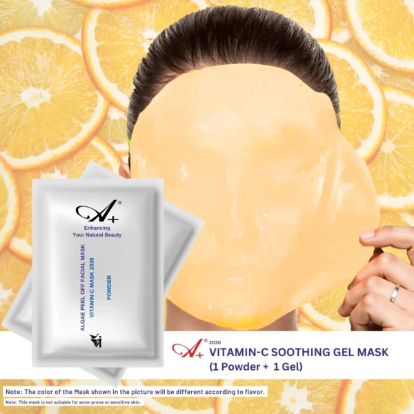 A+ 2030 Vitamin-C Soothing Gel Mask (Powder + Gel)