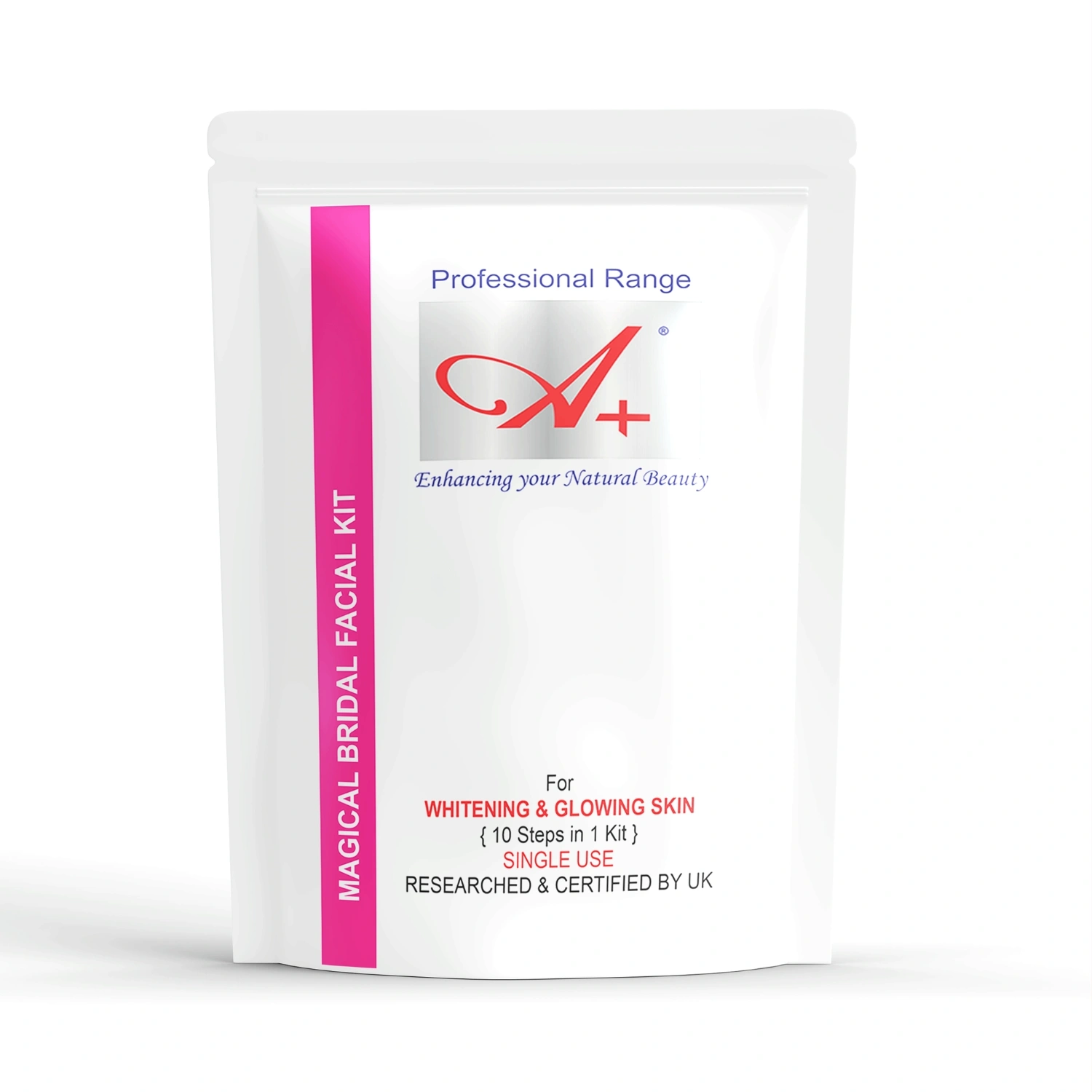 Bridal Facial Kit A+ Magical Bridal Facial Kit (10 Steps in 1 Kit) -165gm - Image 1