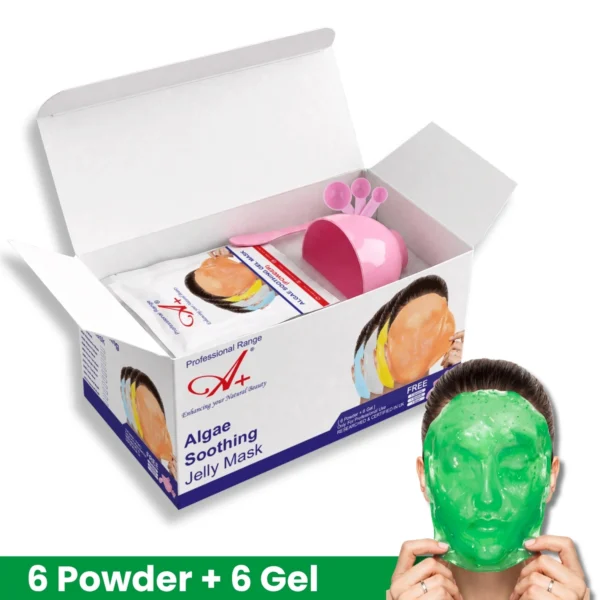 A+ 2040 Caviar Soothing Gel Mask (6Powder + 6 Gel)