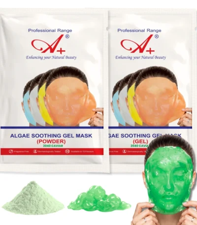 A+ 2040 Caviar Soothing Gel Mask for Anti-Aging, Firming & Hydrating Skin Treatment