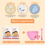 A+ 2030 Vitamin-C Soothing Gel Mask (6 Powder + 6 Gel) - Image 3
