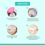 how to use oxy soothing gel mask