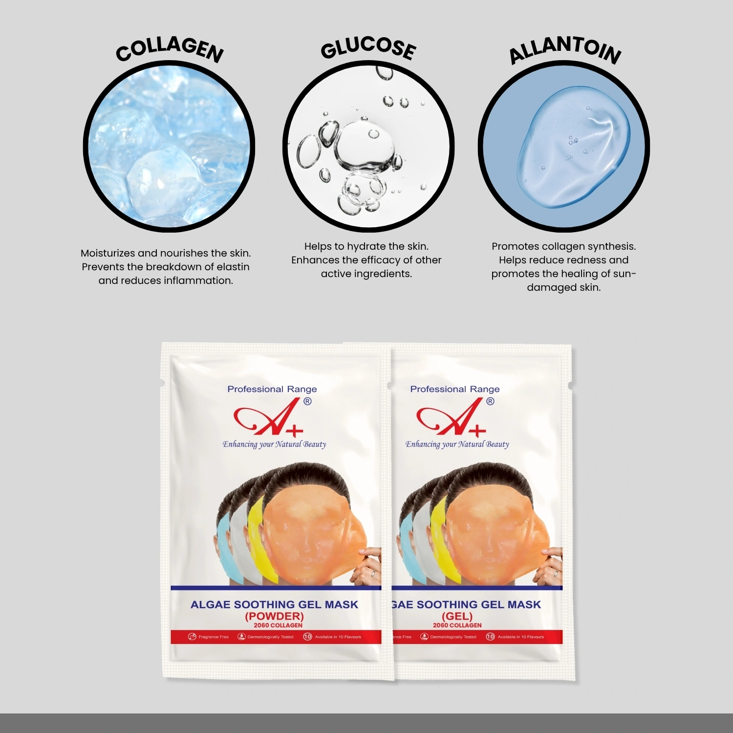 gel face mask ingredients