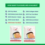 green tea face mask