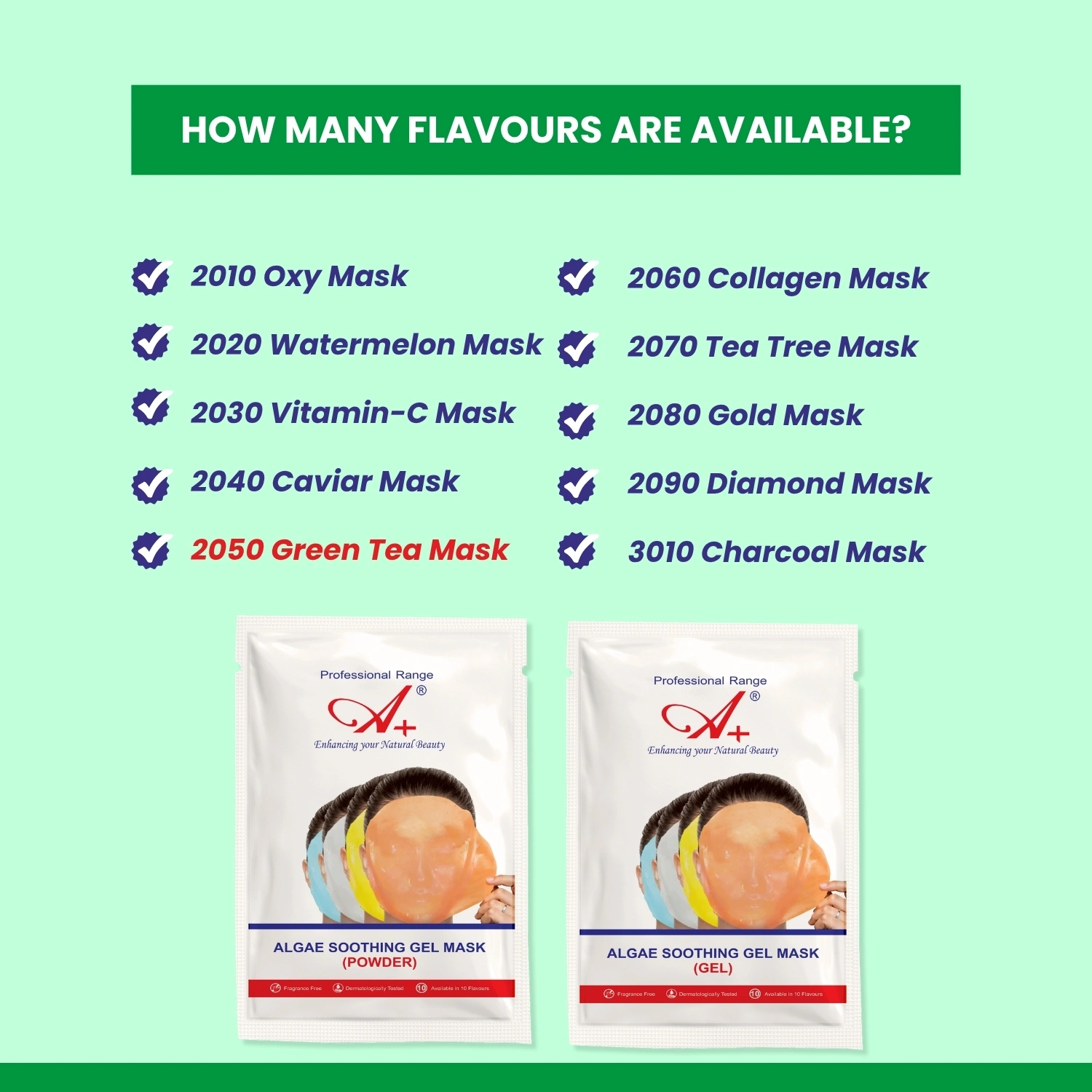 green tea face mask