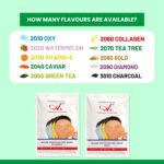 green tea gel face mask