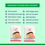 soothing gel face mask