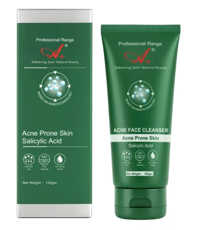 acne cleanser, acne facewash, facewash for men, face cleanser for women, salicylic acid facewash, niacinamide facewash, A+ facewash