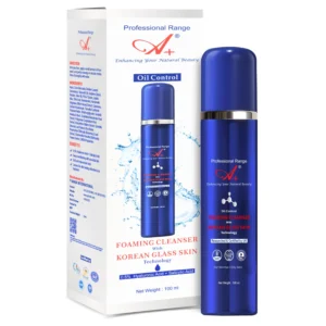A+ Oil Control Foaming Cleanser With Korean Glass Skin Technology (Normal/Oily Skin) – 100 ml
