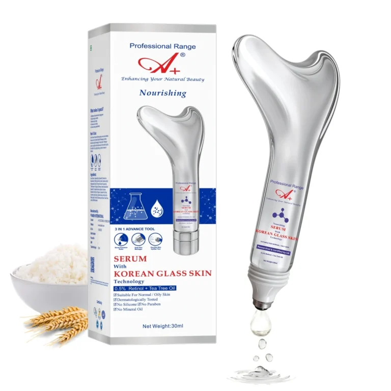 A+ face serum, korean face serum, gua sha face serum, face serum with gua sha skin uplifter, korean serum for oily skin, korean glass skin serum, korean serum for women, face serum