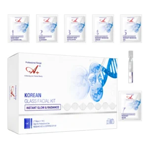 A+ Korean Glass Monodose Facial Kit | Single Use, 7 Steps – 145 gm