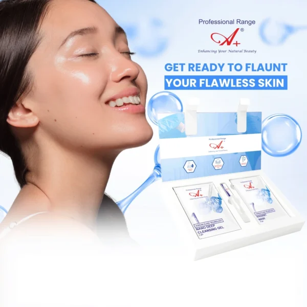 A+ Korean Glass Monodose Facial Kit | Single Use, 7 Steps - 145 gm