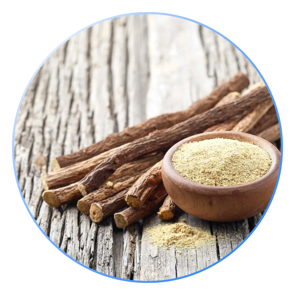 A+ licorice root korean facial glass treatment