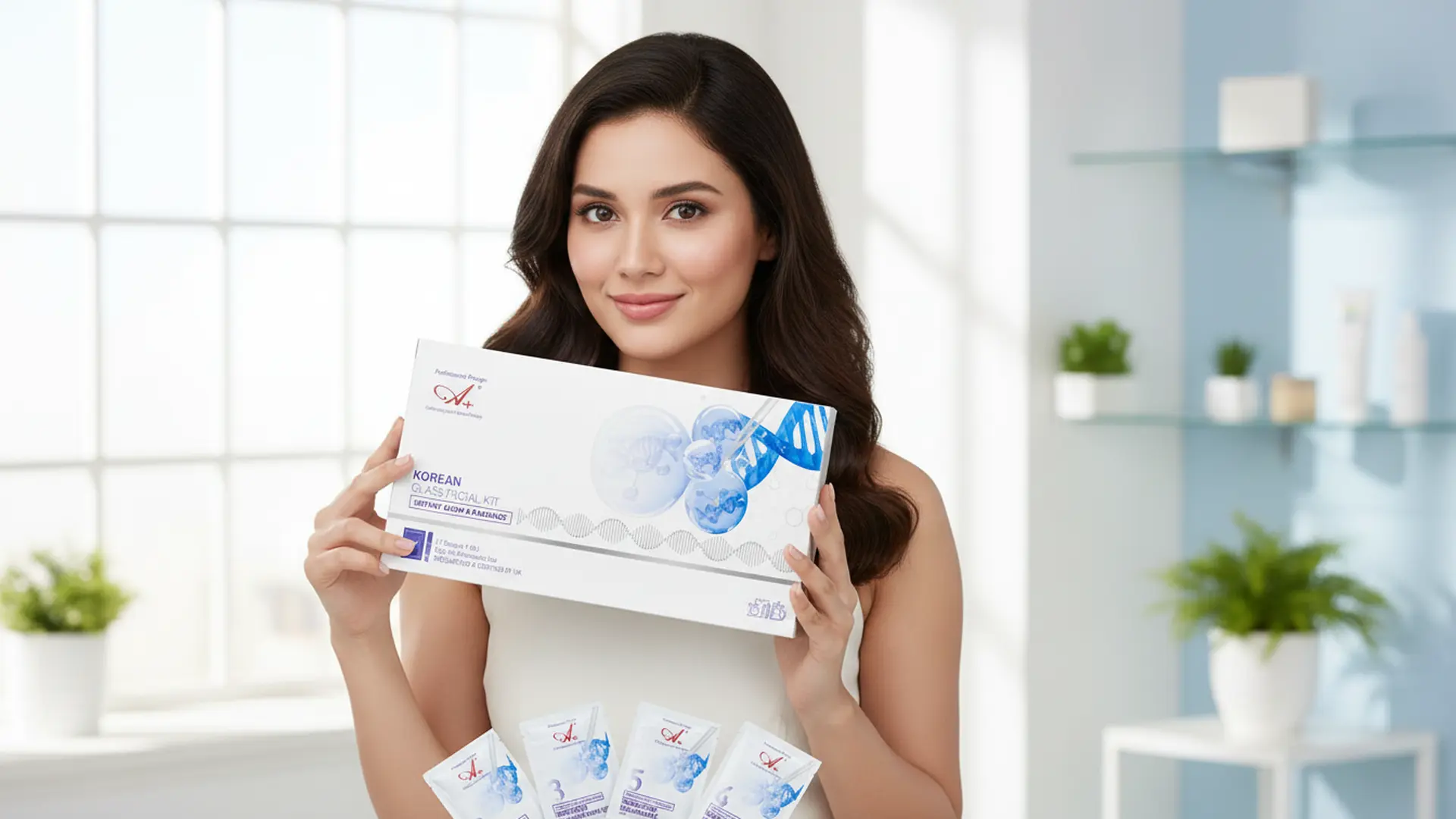 a+ korean facial kit