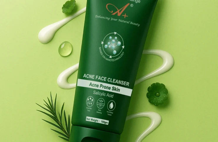 A+ saliclylic acid acne face cleanser
