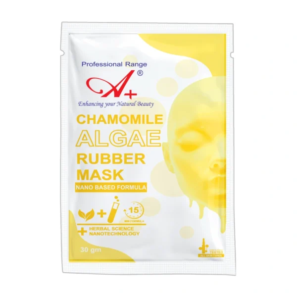A+ Chamomile Algae Rubber Mask also know as Vitamin C Peel-off Mask / Mould Mask / Goji Mask - 30 gm