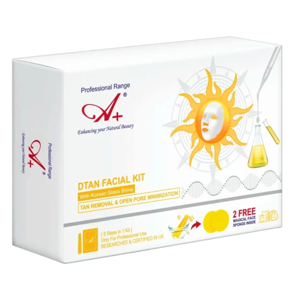korea dtan glass facial kit