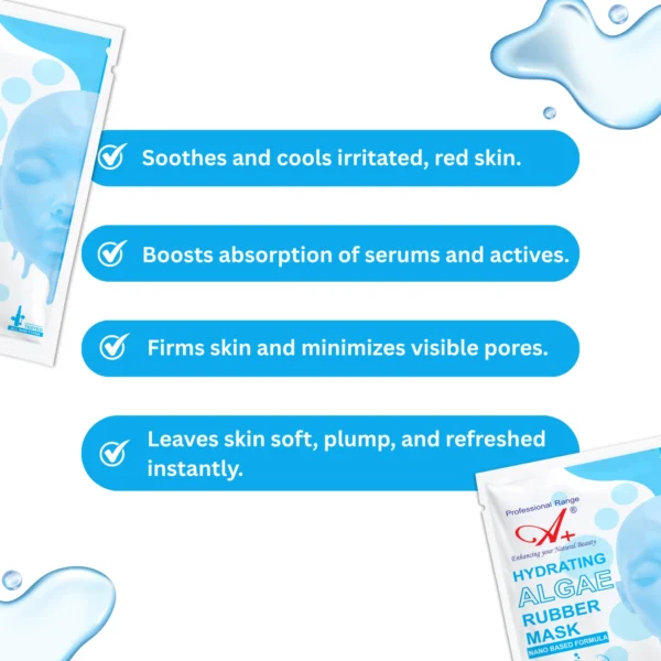 A+ Hydrating Algae Rubber Mask also know as Peel-off Mask/Mould Mask/Goji Mask - 30 gm