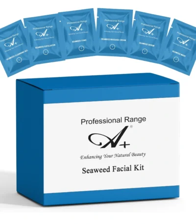 seaweed facial kit, A+ seaweed facial kit, seaweed monodose facial kit, best facial kit, best facial kit for oily skin, facial kit for women, seaweed facial for women, facial kit for monkey patches