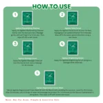 green color facial kit box