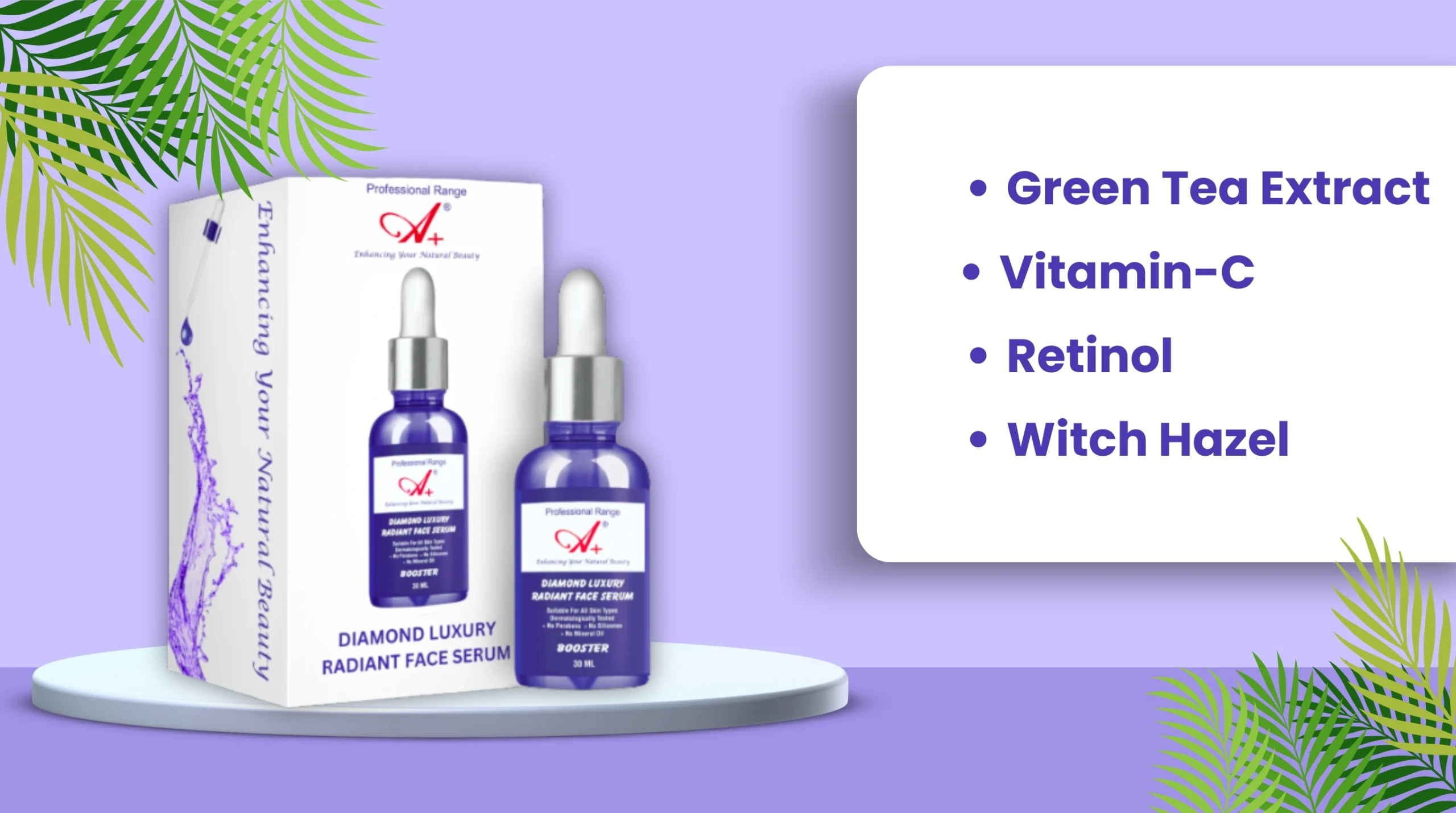 A+ Diamond Luxury Radiant Face Serum