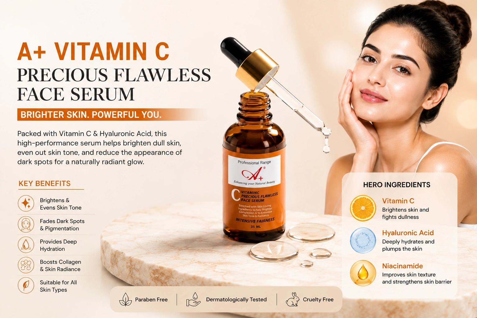 Best Vitamin C Face Serum in India for glowing skin