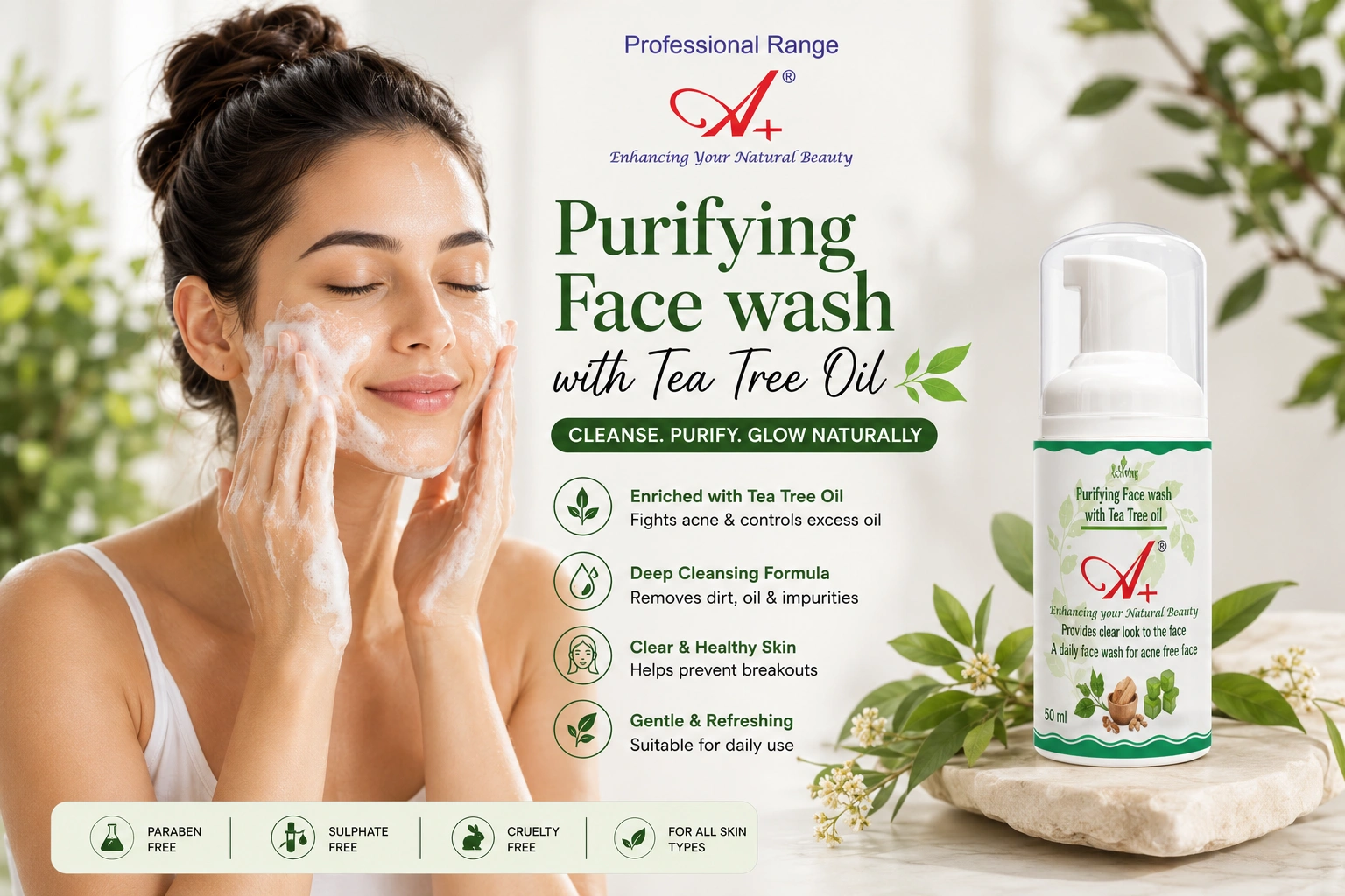 Purifying Tea Tree Face Wash