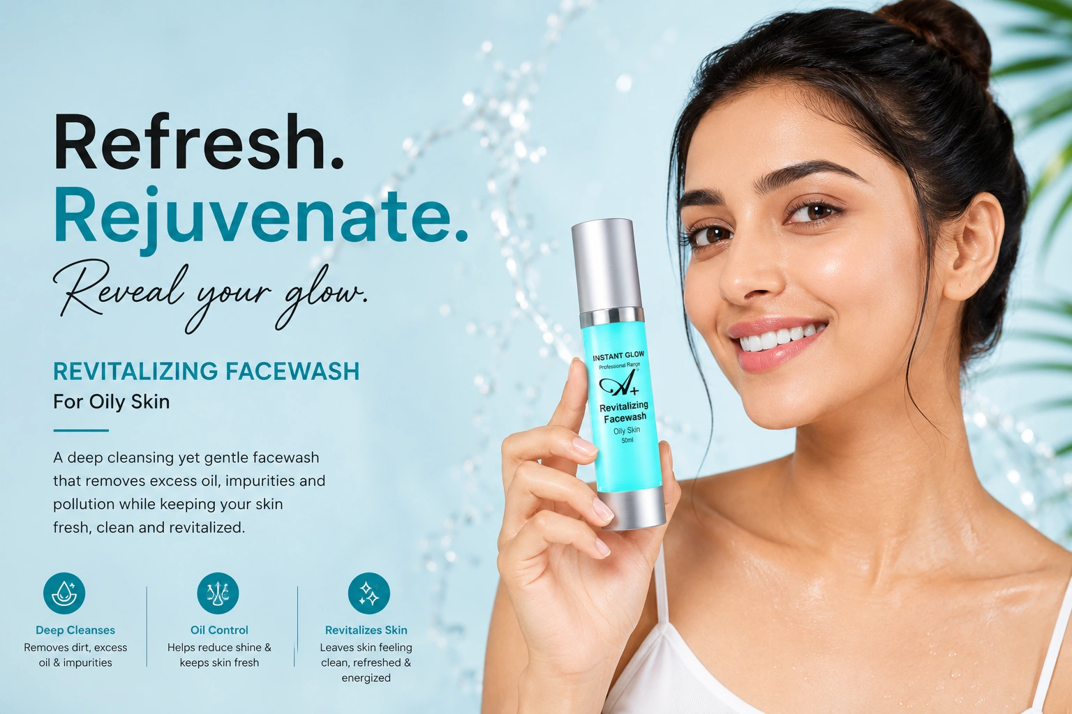 Revitalizing Face Wash