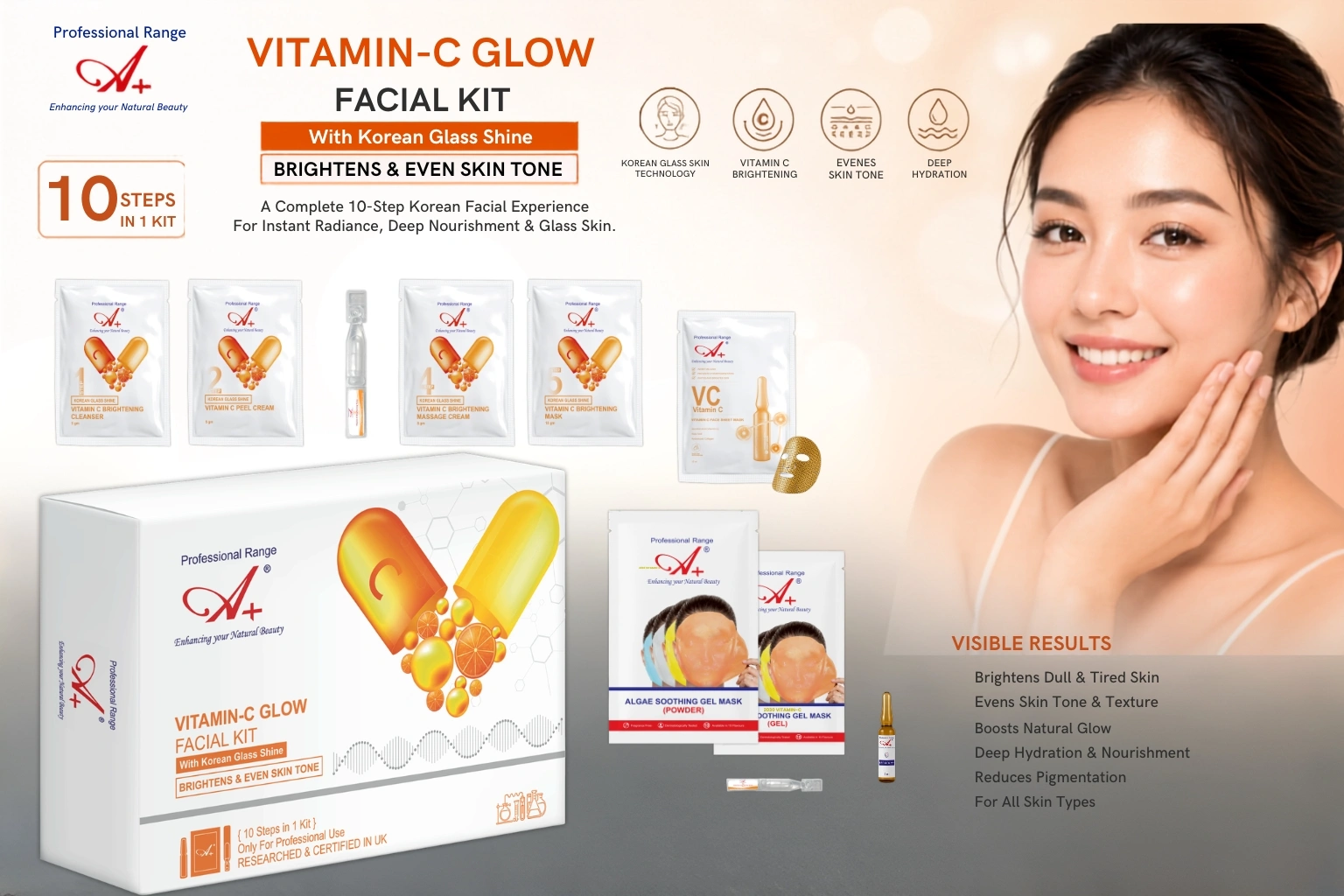 Vitamin C Korean Facial Kit