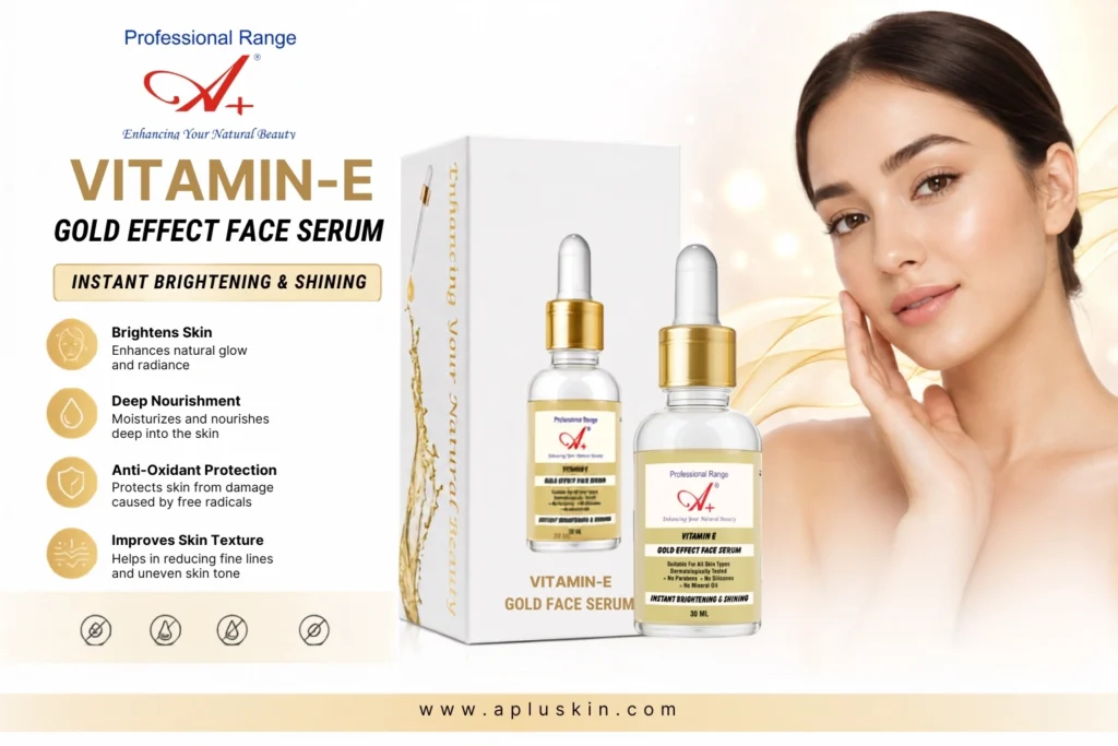 vitamin E gold face serum