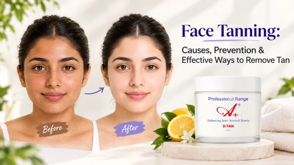 face tanning