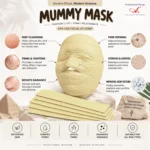 A+ Advance 3D Mummy Face Mask (Yellow) - Image 2