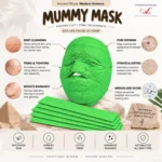 A+ Advanced 3D Mummy Face Mask (Green) - Image 2