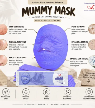benefits of purple 3d mummy mask