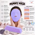 A+ Advanced 3D Mummy face Mask (Purple) - Image 3