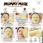 A+ Advance 3D Mummy Face Mask (Yellow) - Image 4