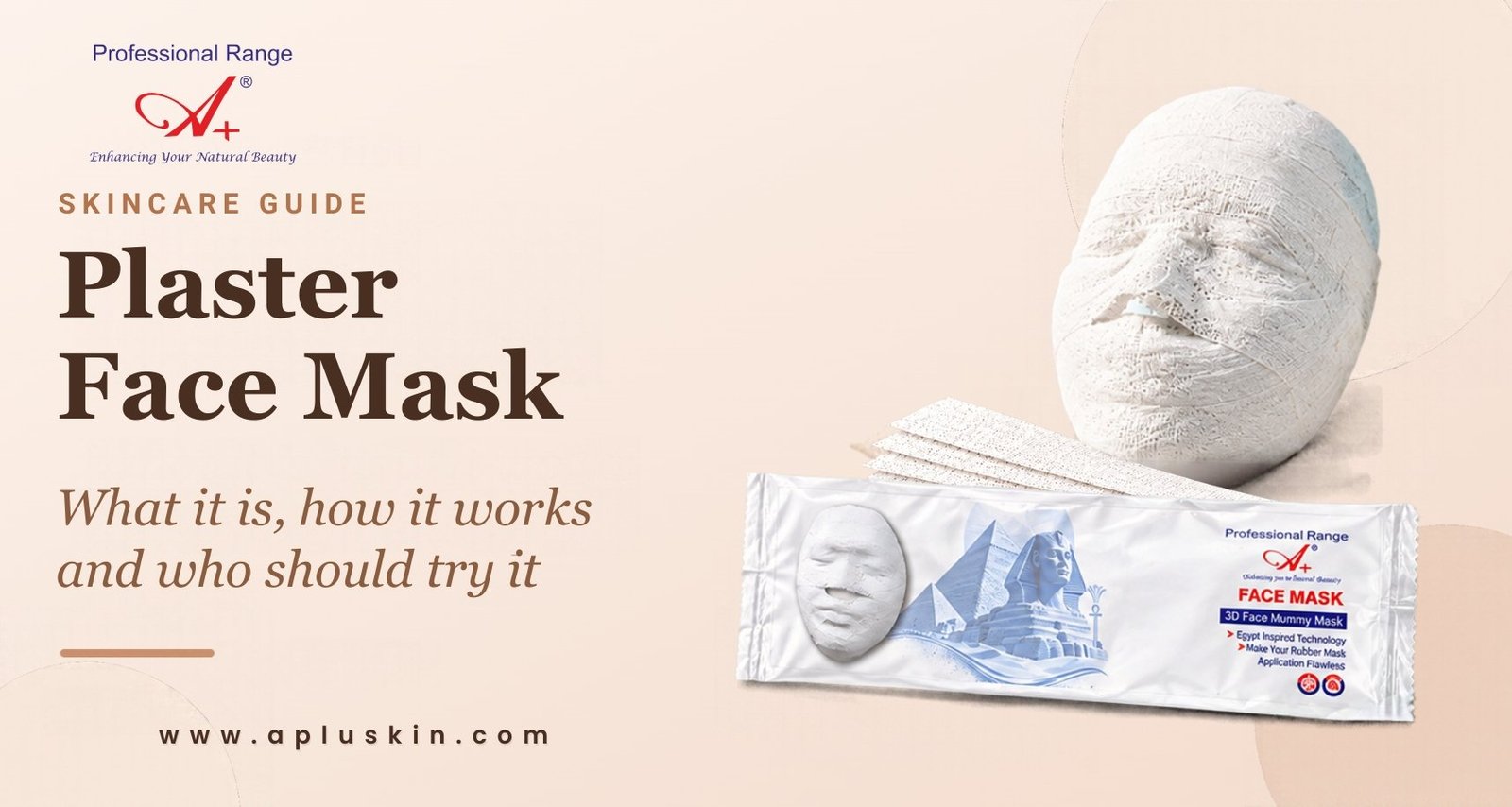 plaster face mask